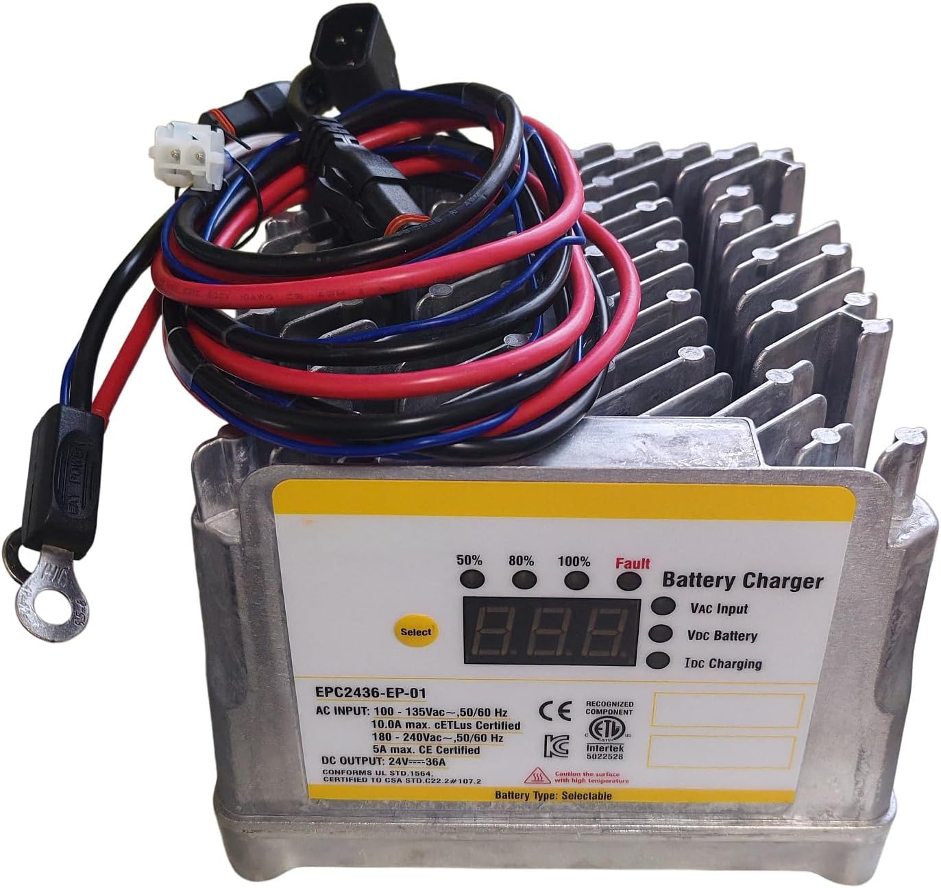 Battery Charger 1001200561 940-0001 Fits for JLG Delta Q IC650 24 Volt 27 Amp