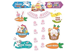 Easter Bunny Paw Prints Help You Lead the Way to Adventure