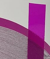 Vista 120 de Paper Street Plastics Cinta transparente coloreada con adhesivo pegajoso (Marrón, 1/2 pulgada x 50 pies)