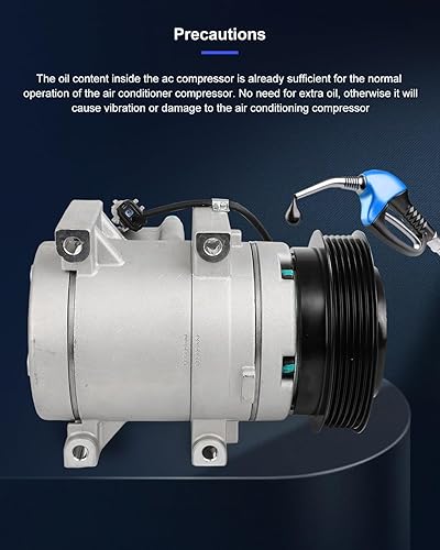 Miniatura 183 de ECCPP Compresor de CA 1997-2003 apto para Mitsubishi Montero Sport 3.0L 1999-2004 para Mitsubishi Montero Sport 3.5L Compresor de aire acondicionado