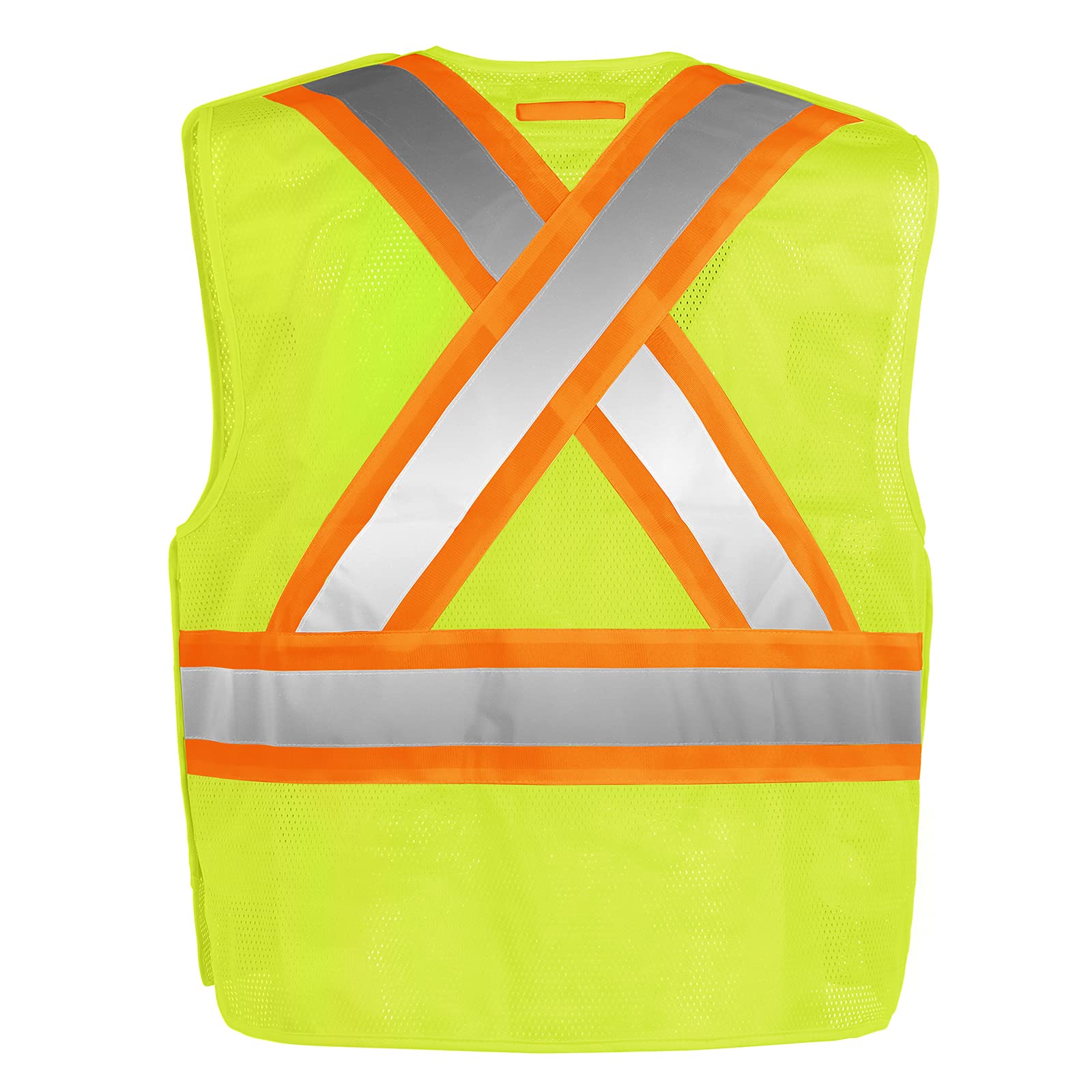 Camiseta De Manga Larga Dickies De Alta Visibilidad Dos Tonos - Modelo DK22082, Para Trabajo En Seguridad O Construcción
