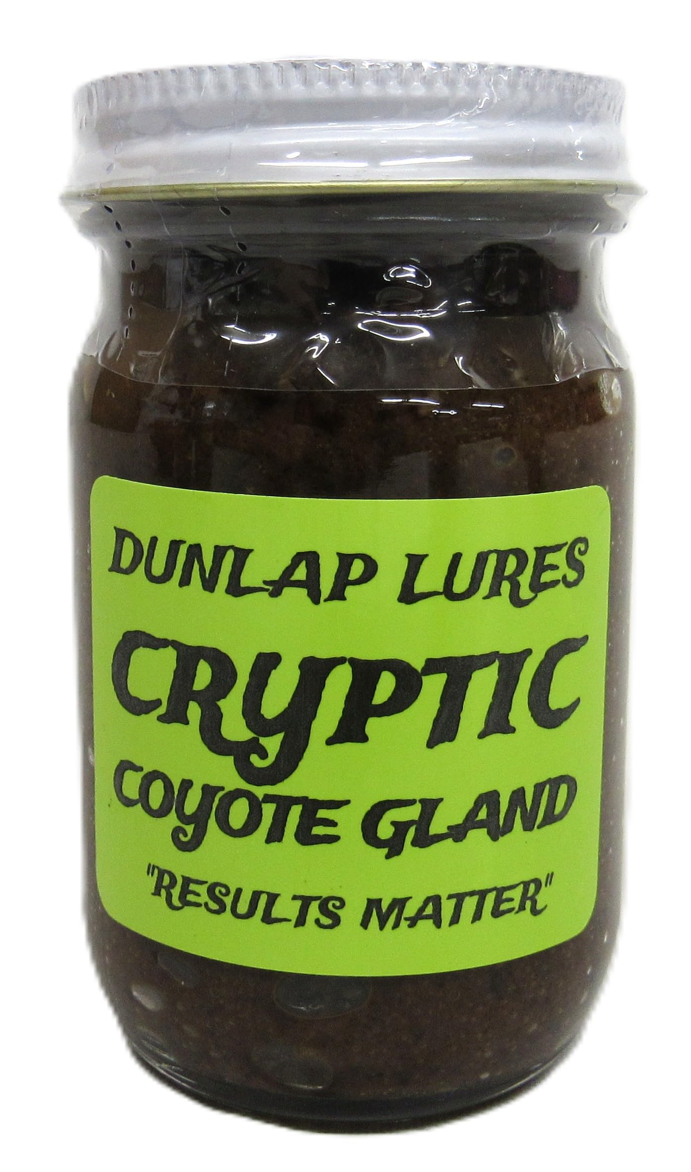 Cryptic Coyote Gland Lure - Dunlap Lures 4 Ounce Jar