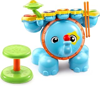 VTech Zoo Jamz Stompin' Fun Drums,Multicolor