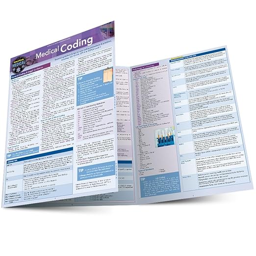 Medical Coding: a QuickStudy Laminated Reference Guide (Quickstudy Medical)