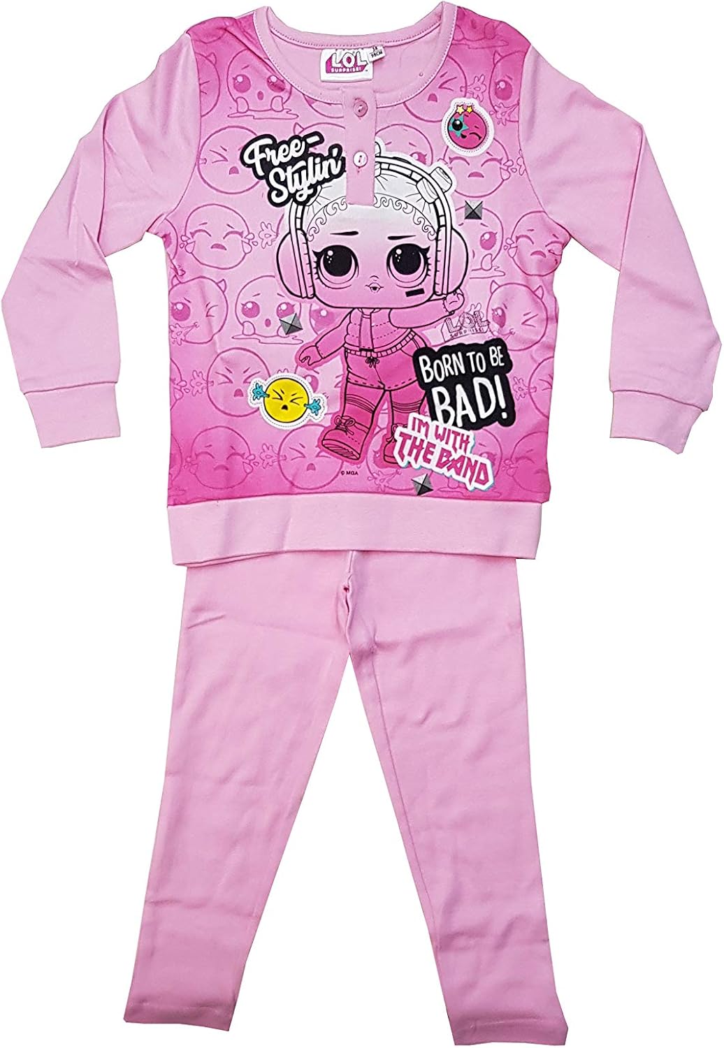 pigiami due pezzi per bambina