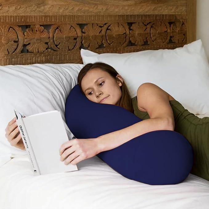 Almohada Corporal Cilíndrica Relleno de Microesferas y Poliéster miniatura 2