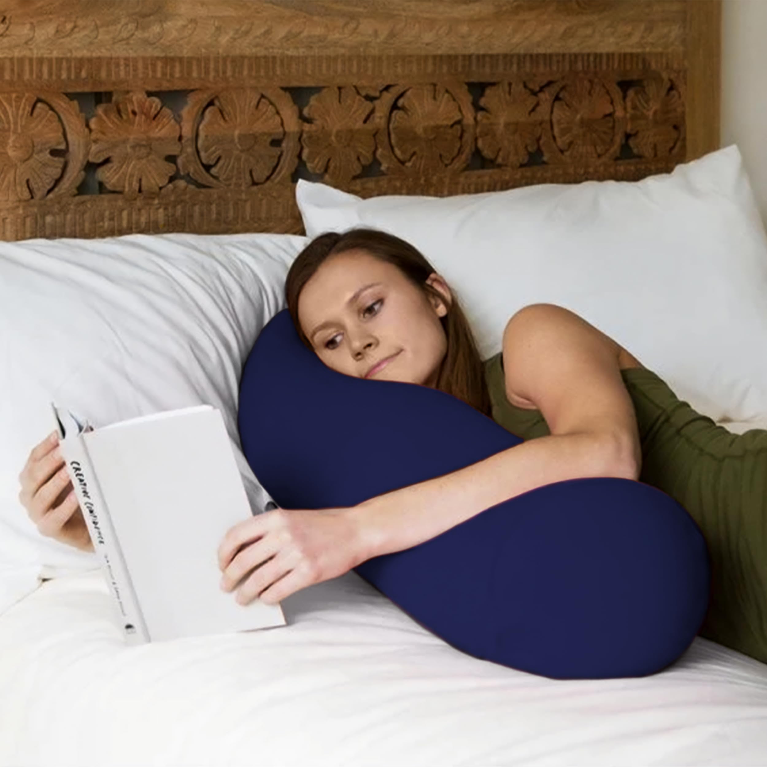 Amazon.com: Yogibo Buddy Roll Long Body Pillow for Adults for Back