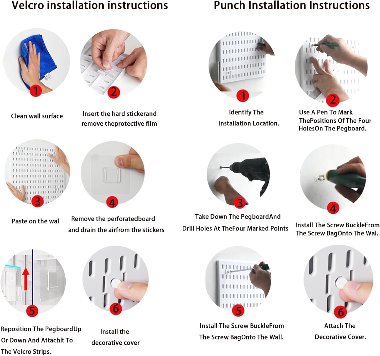Revamp Your Space With A Versatile Pegboard Kit - Effortlessly Organize Home, Office, And Gaming Setup With Customizable Hanging Solutions (White)