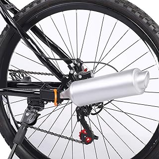 Bike Exhaust, Motorcycle Exhaust, Bicycle Exhausts, Bicycle Spoke Sound Maker Kit, for 16-22 Inch Bikes, Kids, Boys