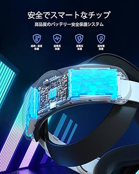  Quest 3 128GB　Maecker vr K3 バッテリー Amazon.co.jp: Maecker vr K3 バッテリーヘッドストラップ Quest