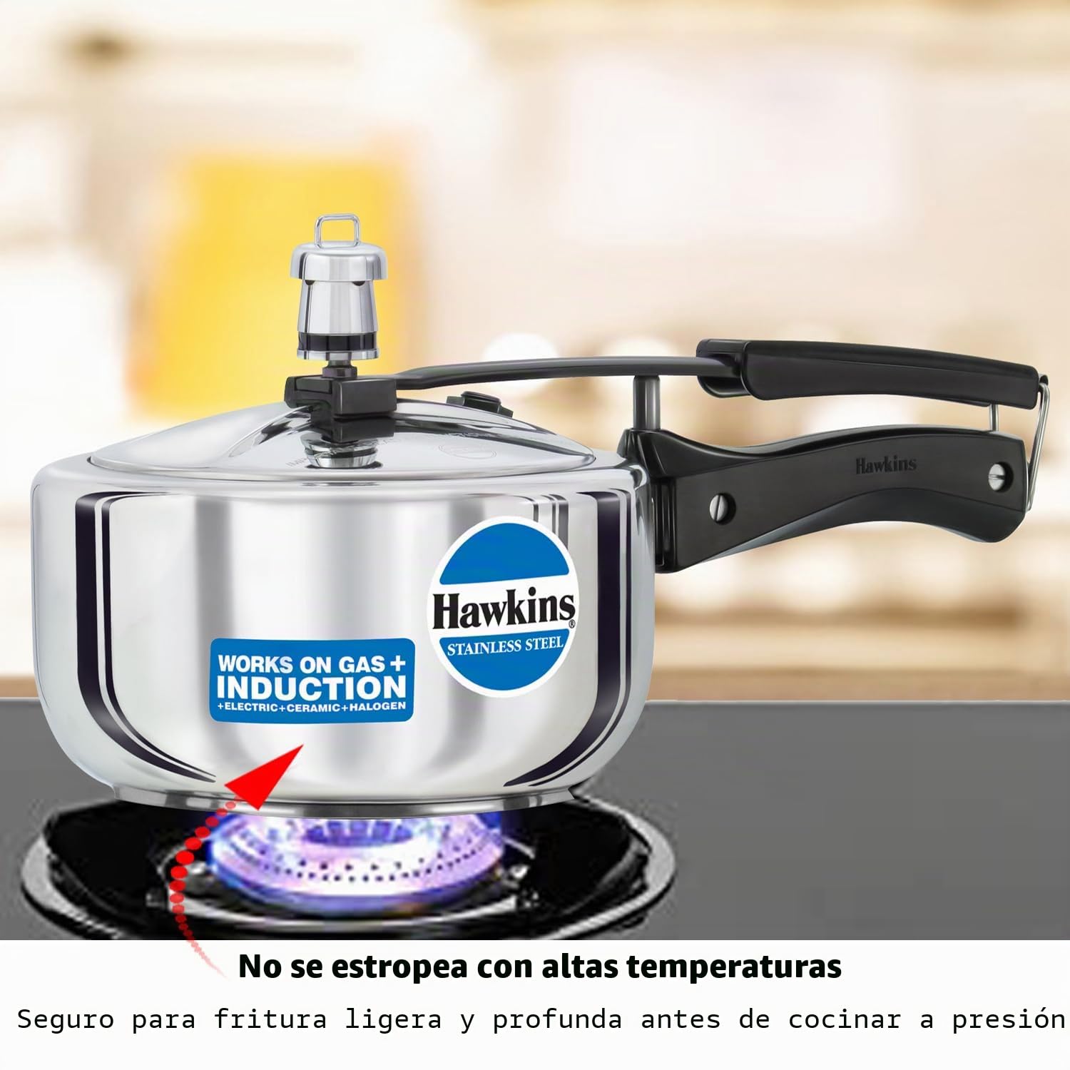 Hawkins Pressure Cooker Stainless Steel 2 Ltr.