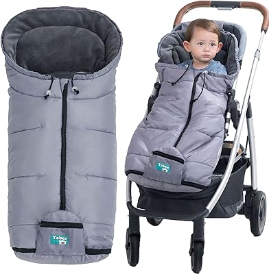 Yobee Baby Bunting Bag for Stroller, Multi Function Toddler Sleeping bag, Waterproof Windproof Univerisal Footmuff Stroller Accessories fit for Almost Stroller