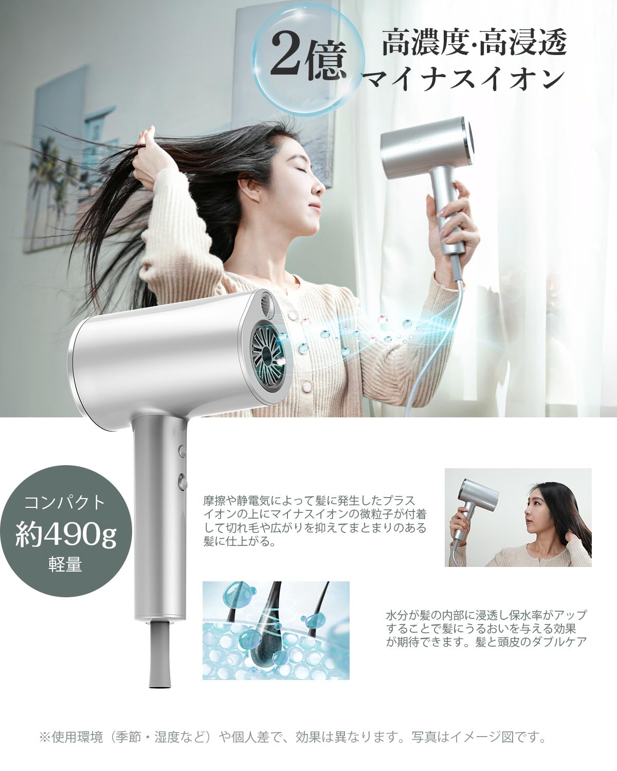 TOPZEE ヘアドライヤー 大風量&美髪　速乾 コラーゲン マイナスイオン Amazon | ドライヤー TOPZEE 大風量 美髪 速乾 ヘアドライヤー