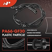 Vista 4 de A-Premium Sensor de velocidad de rueda ABS delantera – Compatible con Dodge Nitro 2007-2011 y Jeep Liberty 2008-2012, lado del conductor delantero