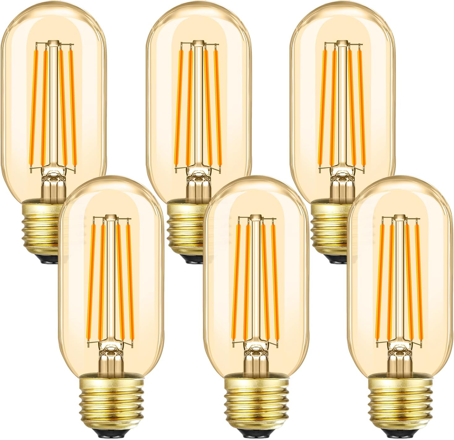 Leools T45 LED Bulb,8W E26 LED Bulb Dimmable Equivalent E26 Bulb 75 ...