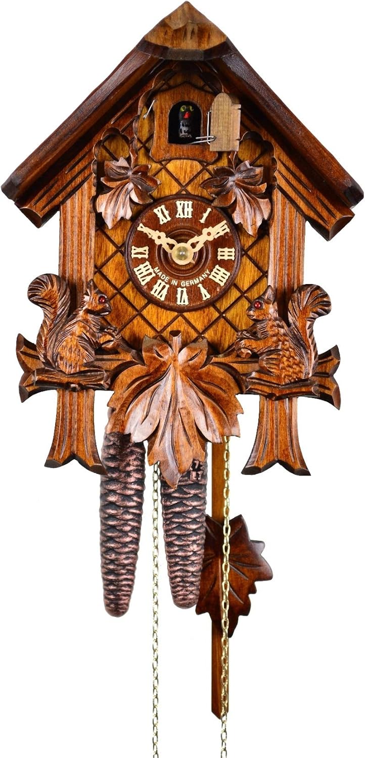 Cuckoo Clock House, Three Leaves, Squirrel