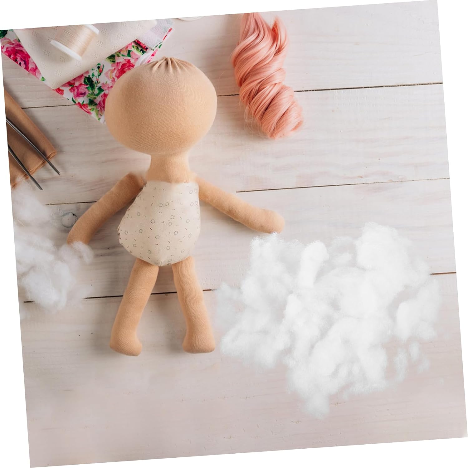 PP Cotton Stuffing for Stuffed Animals, Pillows and Cushions 150g