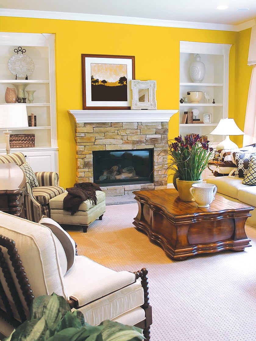 Flash Deals - 70% OFF Prestige Interior Paint and Primer in One, Bit of Sunshine, Flat, 1 Gallon