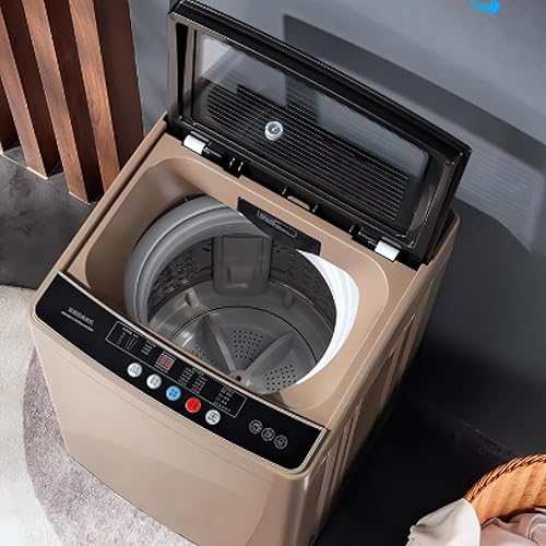 Miniatura 2 de 18 libras de lavado y secado integrado de gran capacidad lavadora totalmente automática, la opción ideal para apartamentos y dormitorios