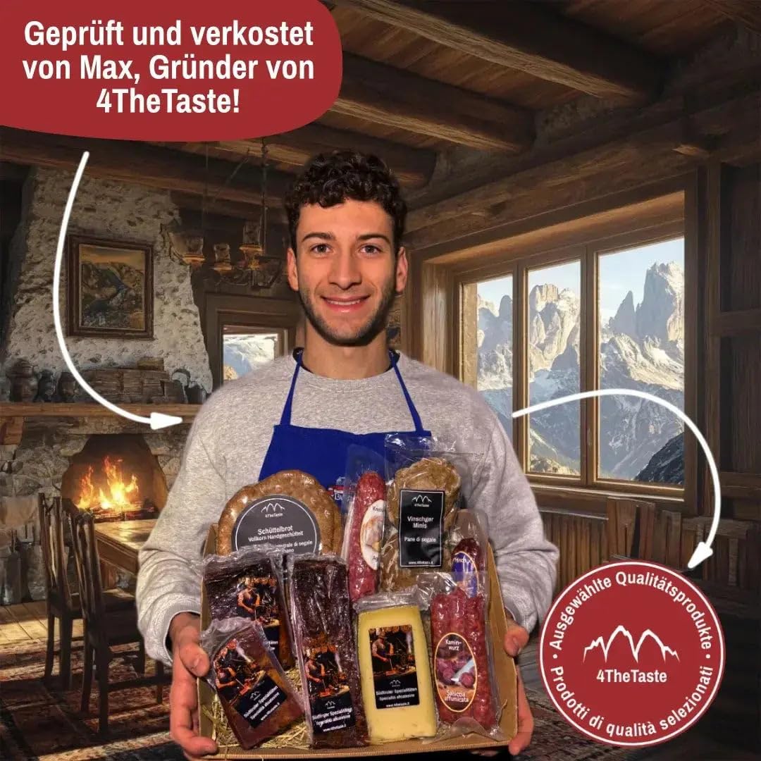 Hirsch Kaminwurzen – 180g – aus Südtirol, handwerklich hergestellt & luftgetrocknet