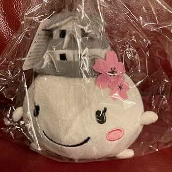 しろまるグッズ ラスト大特価！しろまる・まるちゃんキーホルダーおすわりver