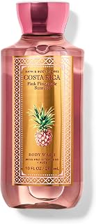 Bath and Body Works Body Wash Shower Gel Gift Set (10 Fl Oz (Pack of 1), Costa Rica Pink Pineapple Sunrise)