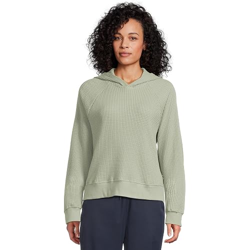 THE NORTH FACE womens Chabot Hoodie | 2 Piece Hood With Front Overlap, Rib Knit Cuffs & Hem, Raglan Sleeves & Logo Flag Label