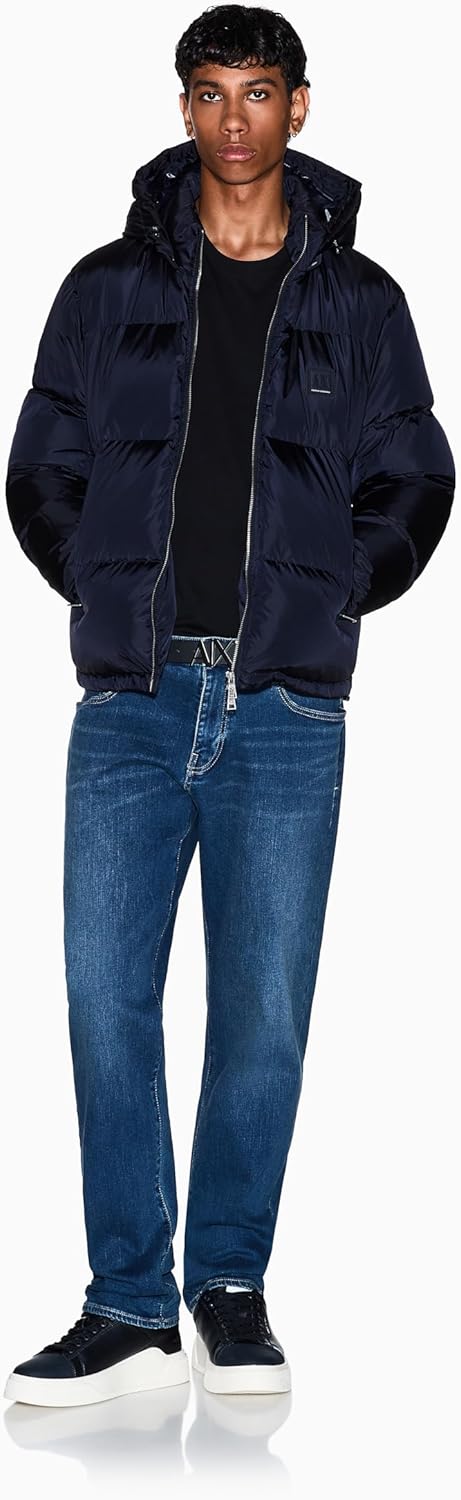 Armani Exchange Mens Comfort Straight Fit Denim - Image 3