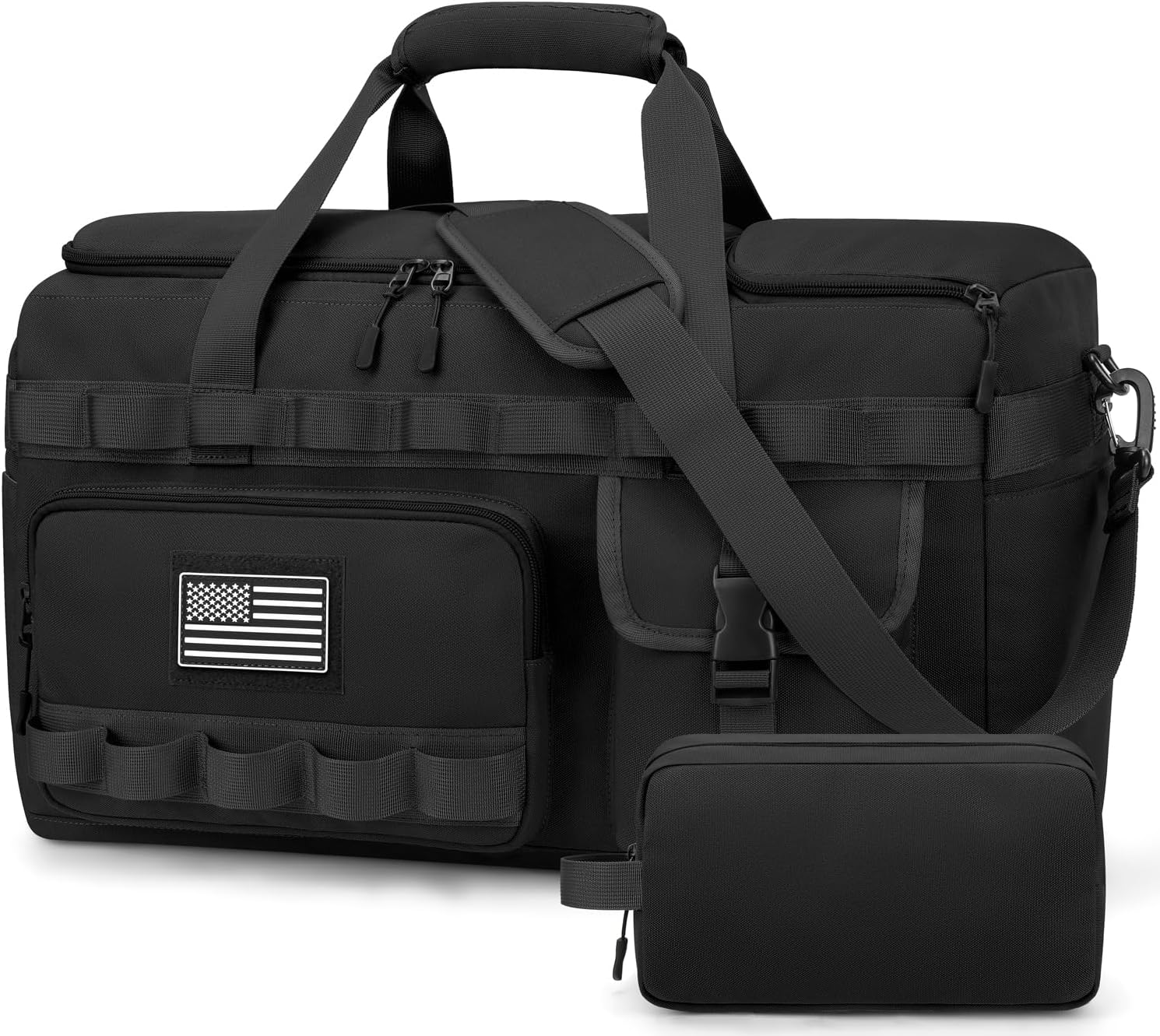 ZOMFELT Tactical Gym Duffle Bag with Dividers