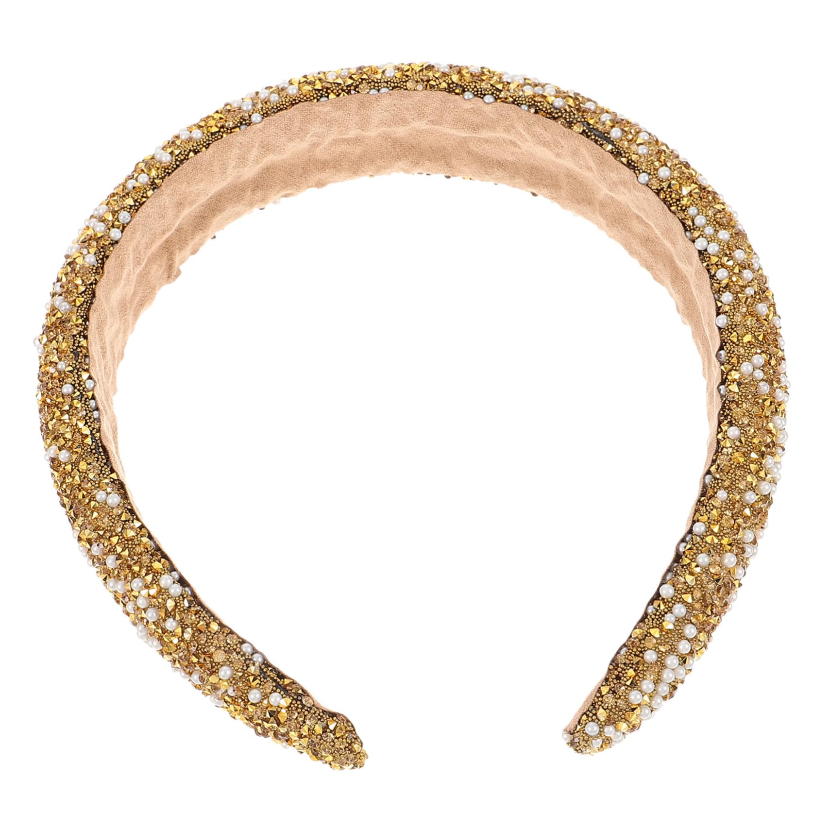 5stücke Damen Haarband Mit Perlen Breites Design Für Makeup Und Gesichtspflege Elegantes Accessoire Für Partys Und Besondere Anlässe Vielseitig Und
