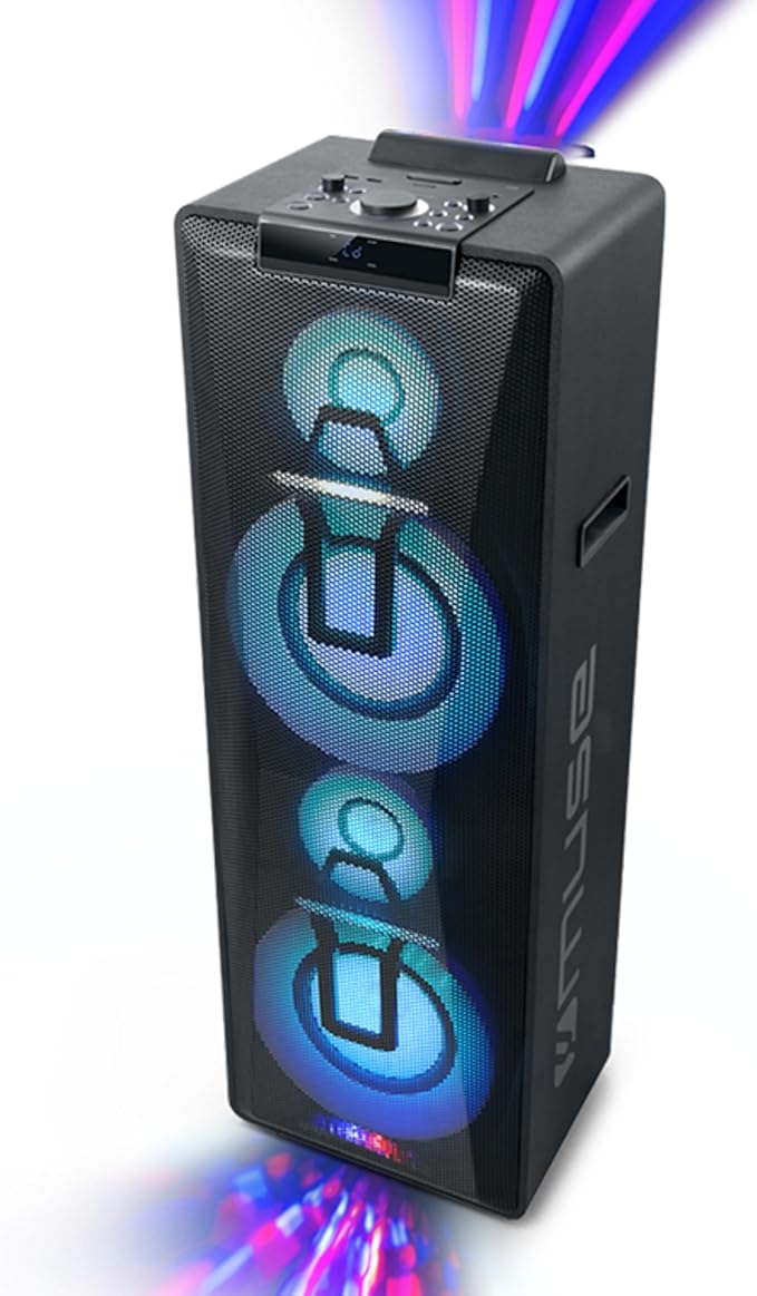 MUSE Chaîne HiFi M-1990 DJ - Bluetooth/NFC - 1000 W