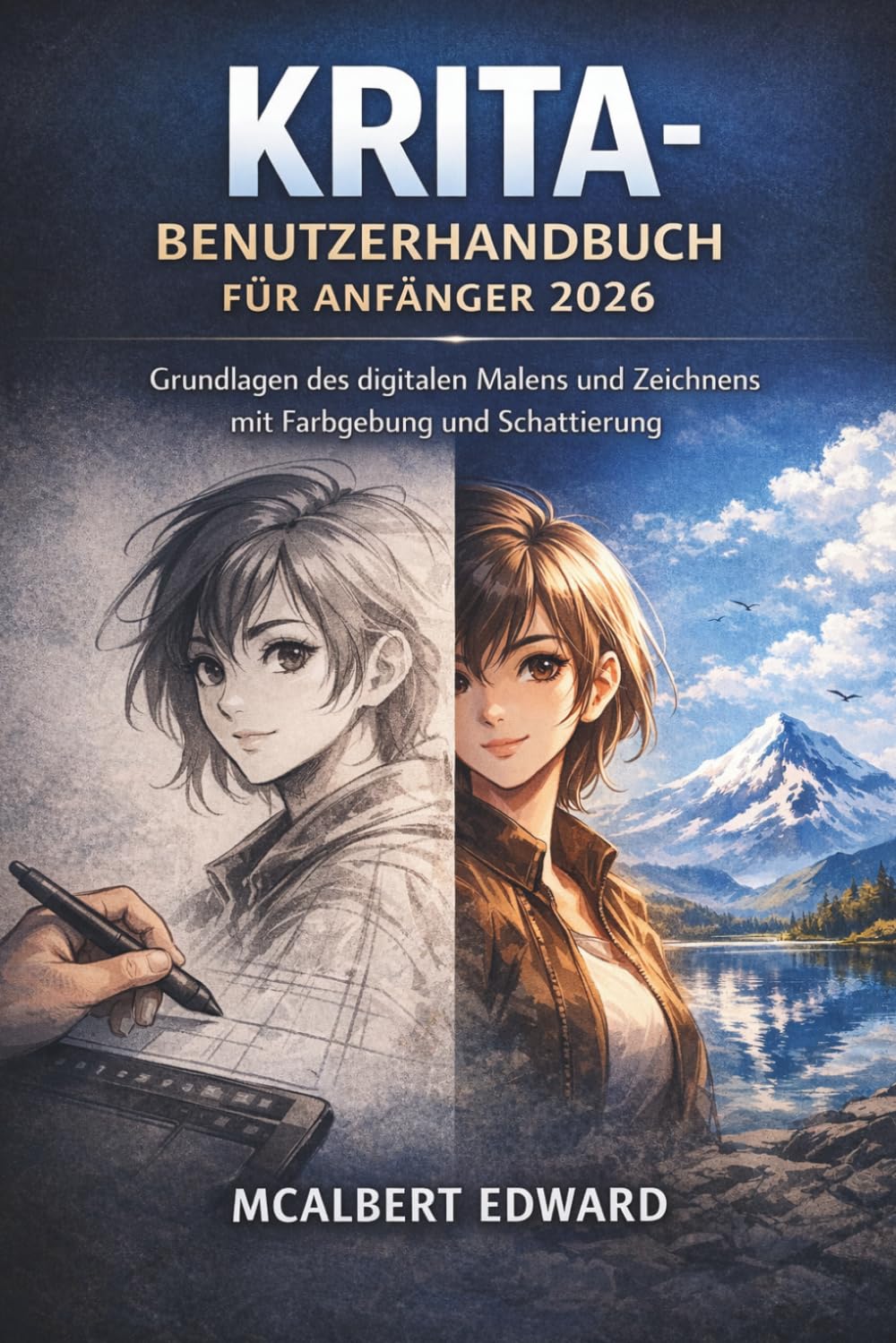 KRITA-BENUTZERHANDBUCH FÜR ANFÄNGER 2026: Grundlagen des digitalen Malens und Zeichnens mit Farbgebung und Schattierung