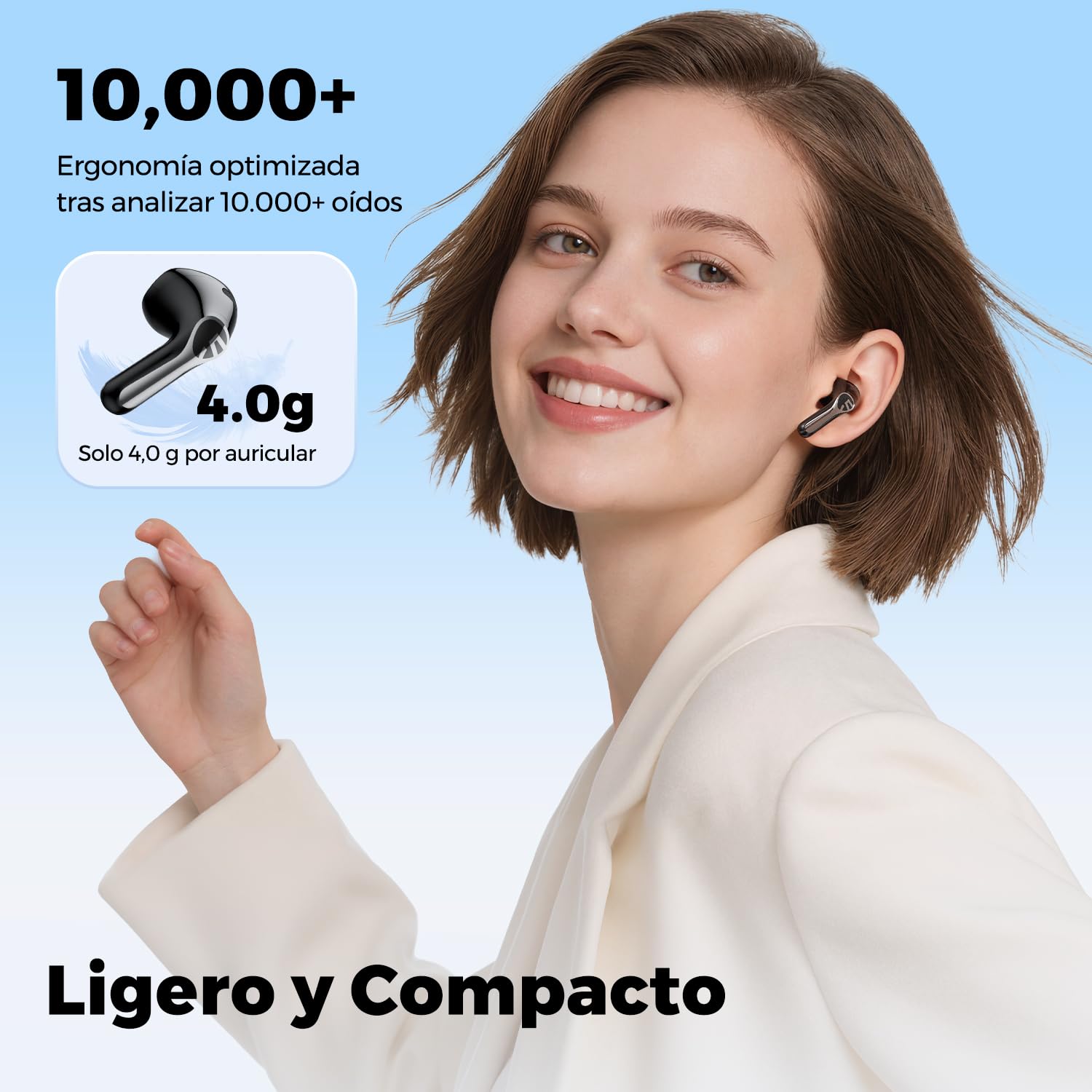 SoundPEATS Air6 HS + Funda Protectora de Silicona