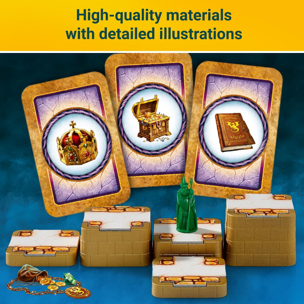 Ravensburger 3D Labyrinth - Moving Maze Family Board Game for Kids & Adults Age 7 Years Up - 2 to 4 Players