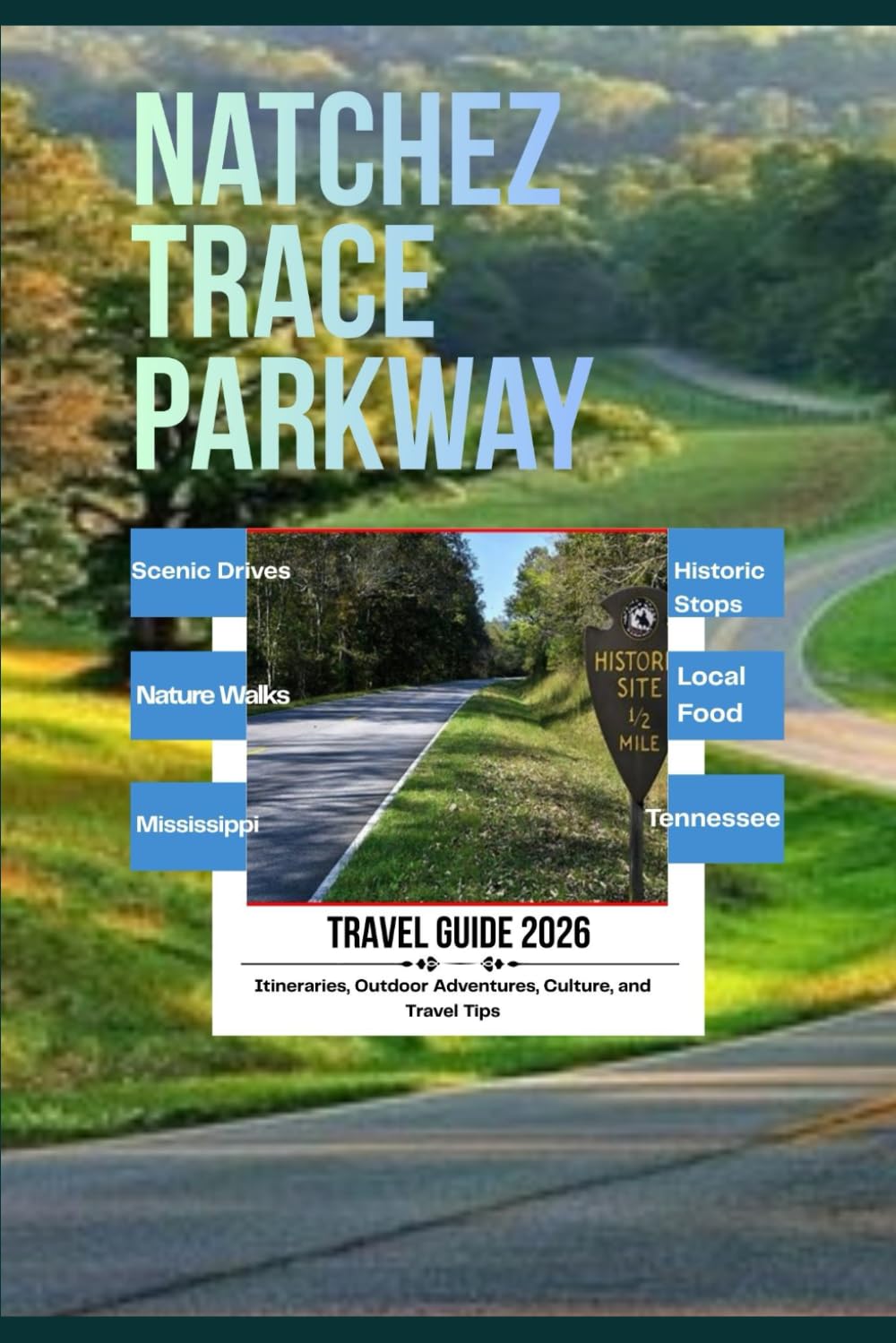 Natchez Trace Parkway Travel Guide 2026: A Relaxed, Mile-by-Mile Guide to Scenic Drives, Historic Stops, Nature Walks, Local Food, and Easy Itineraries from Mississippi to Tennessee