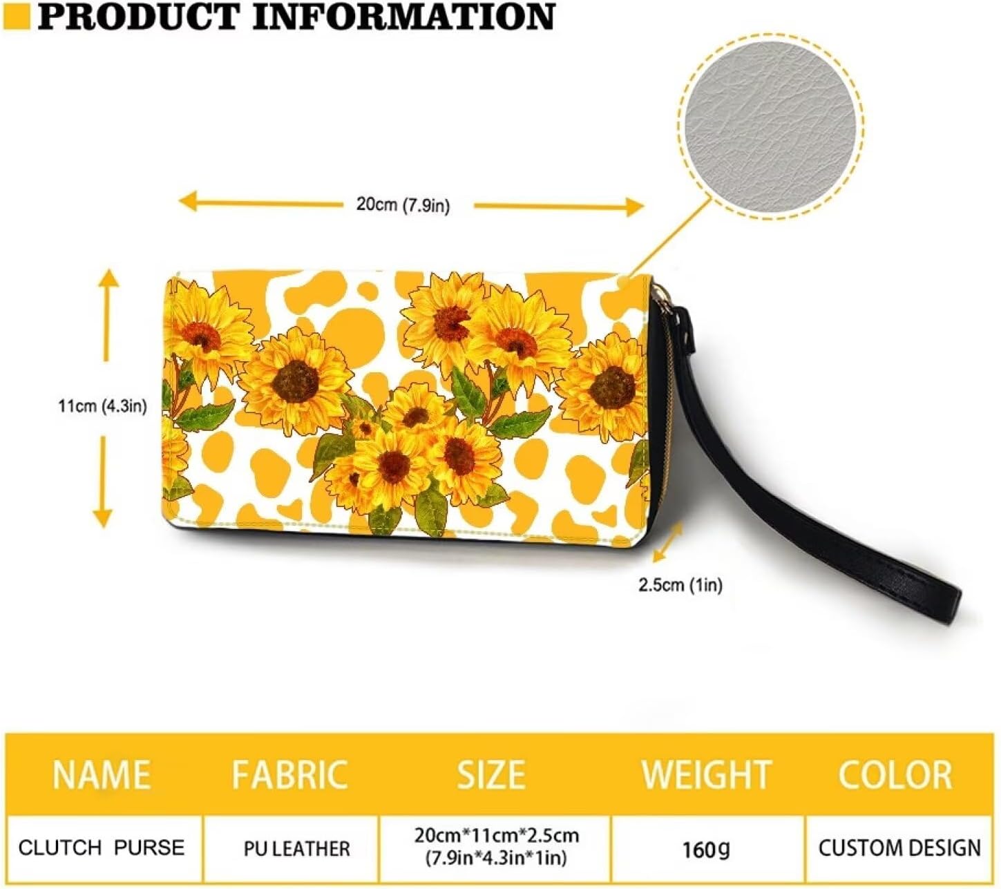 Funny Sloth Floral Wristlet Wallets for Womens Leather Credit Card Holder RFID Blocking Large Capacity Purse Clutch