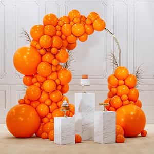 PartyWoo Balloons Assortment – 128 Pieces In 4 Different Sizes For Parties, Decorations, Events (Mix Colors) - View #3