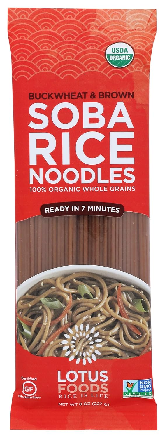 NOODLES BRN RICE SOBA ORG