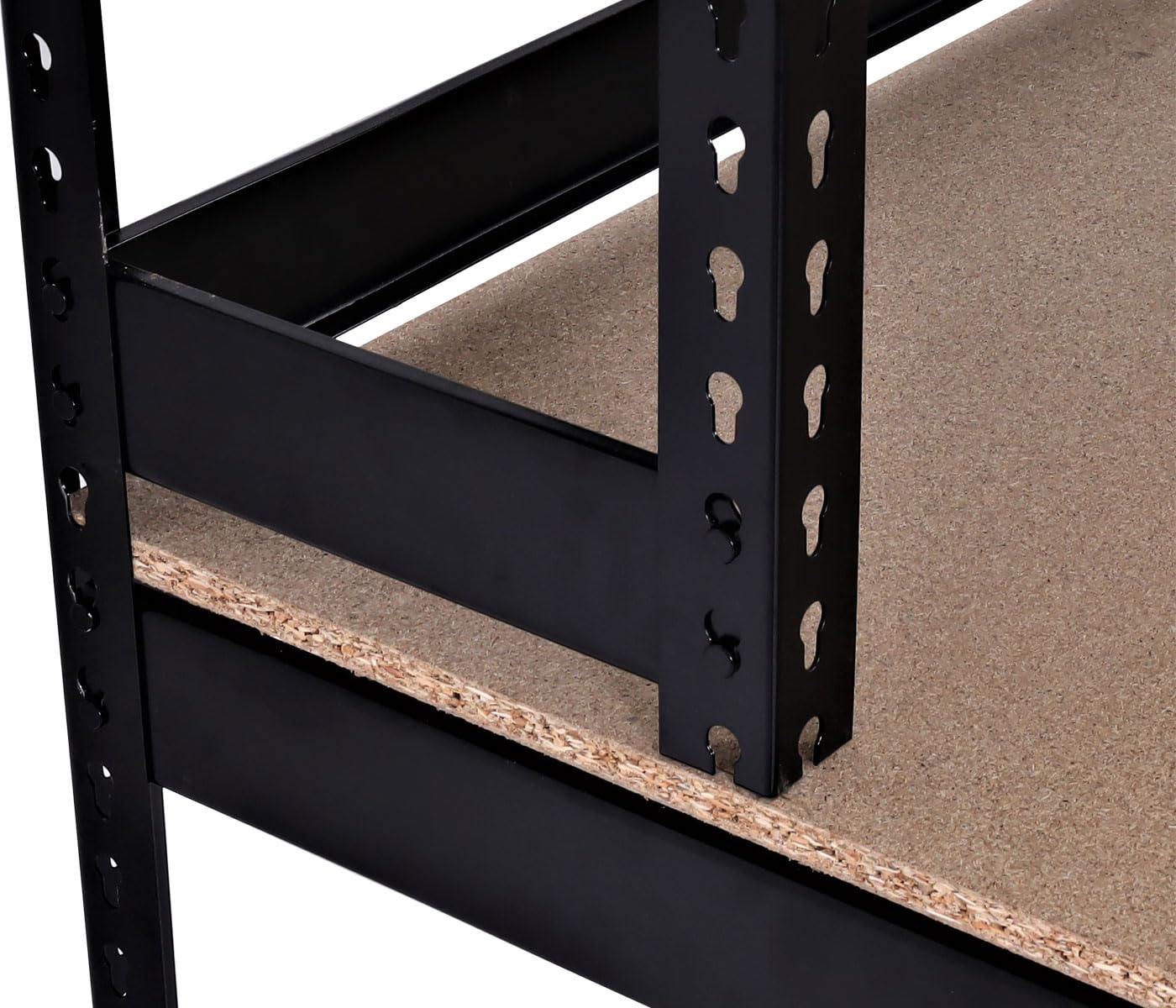 Mendler Packstation HWC-J84 Stahl höhenverstellbar 183x183x90cm, schwarz
