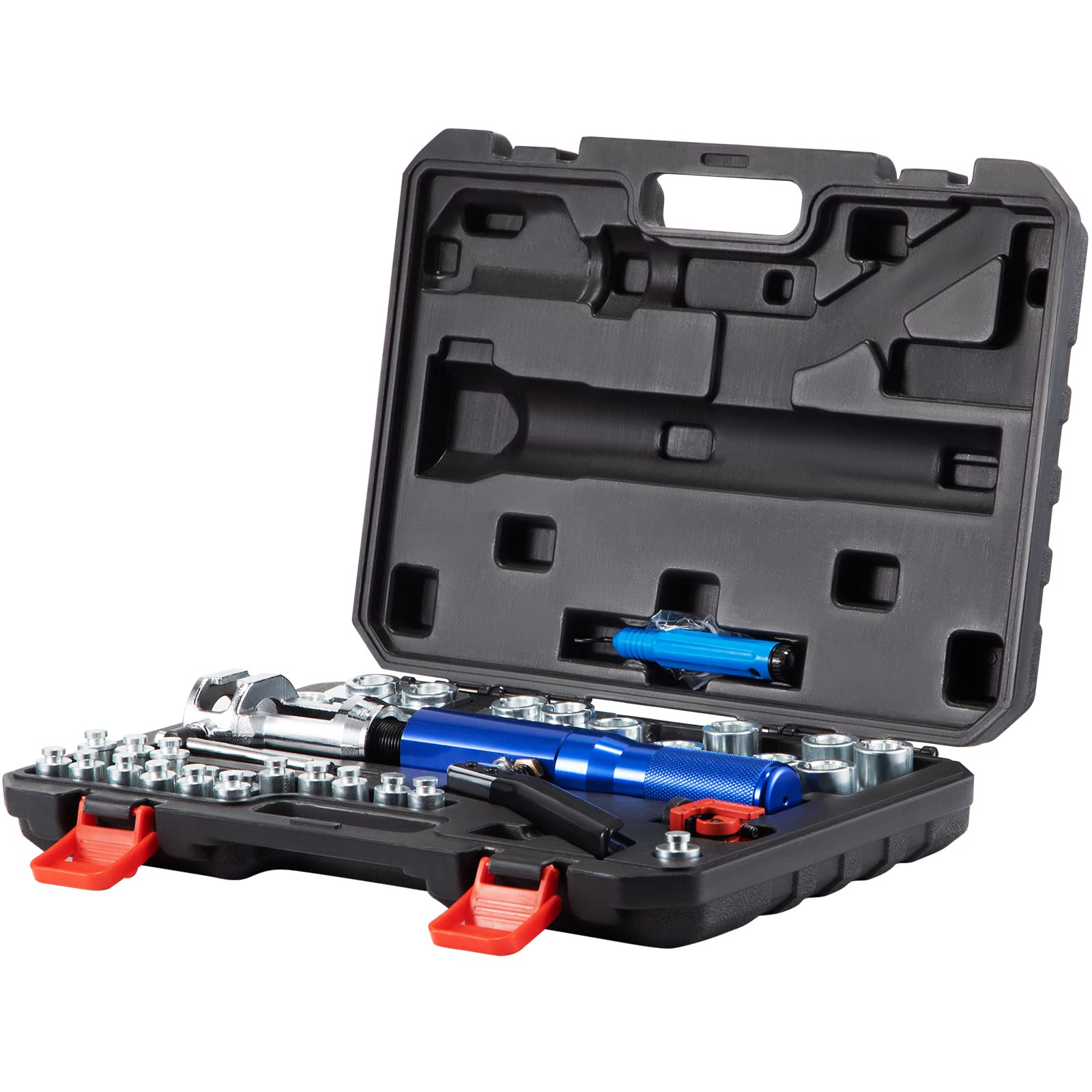 VEVOR Strumento di inceppamento 45° Cono Bloccato Set 1/4" 5/16" 3/8" Espansore Tubo Idraulico