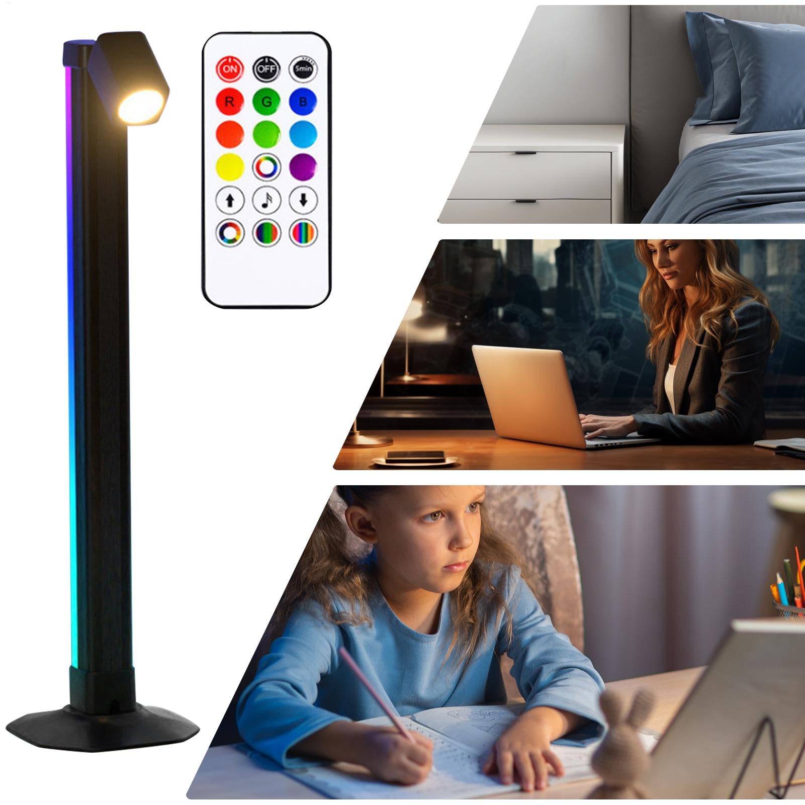 Lampy do nauki na biurko,Lampy do nauki na biurko Pielęgnująca wzrok lampa