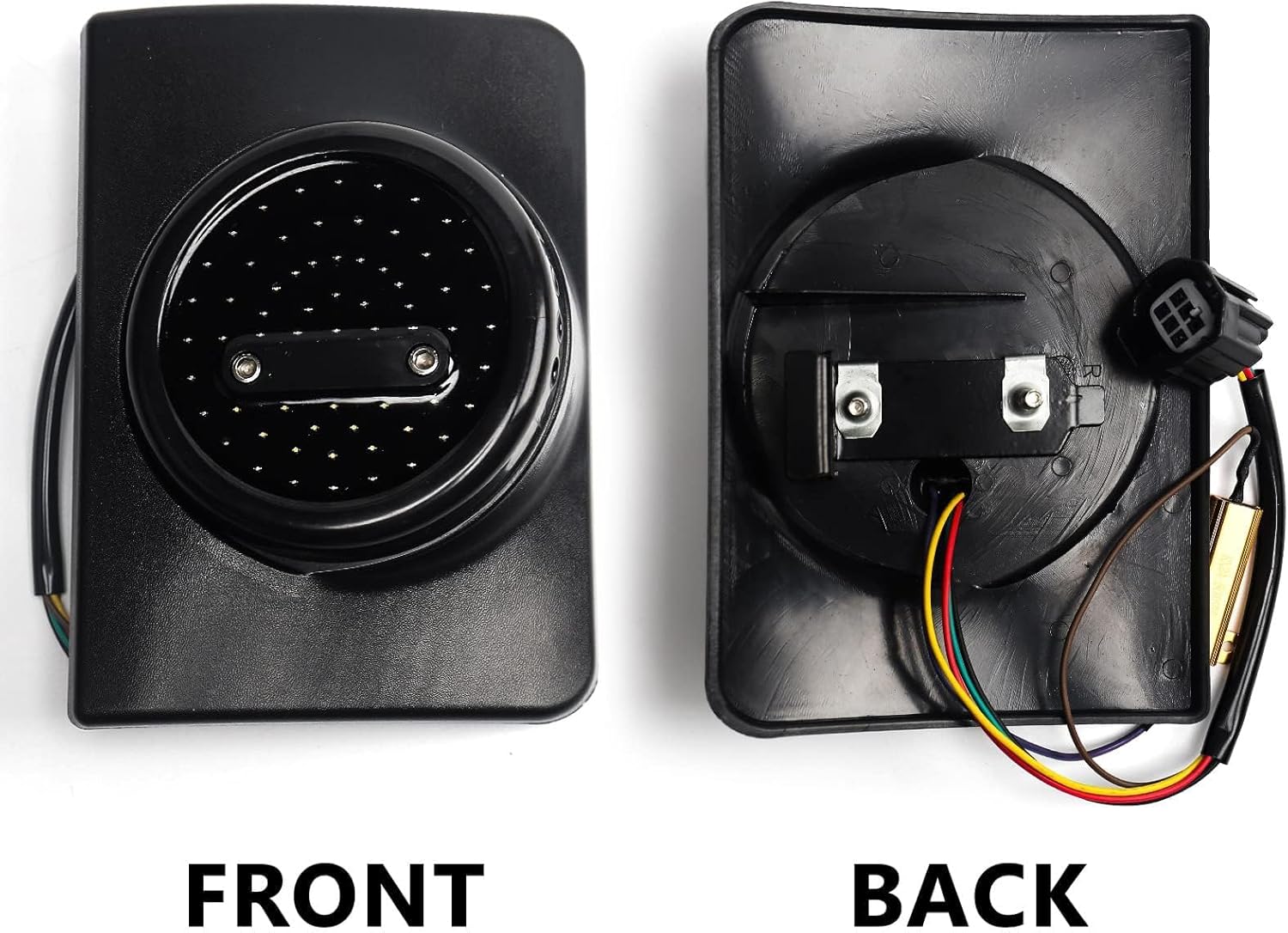LED Tail Lights for Jeep Wrangler JK JKU 2007-2018 [DOT Approved] [Smoked Lens] [Plug n Play] Gen5
