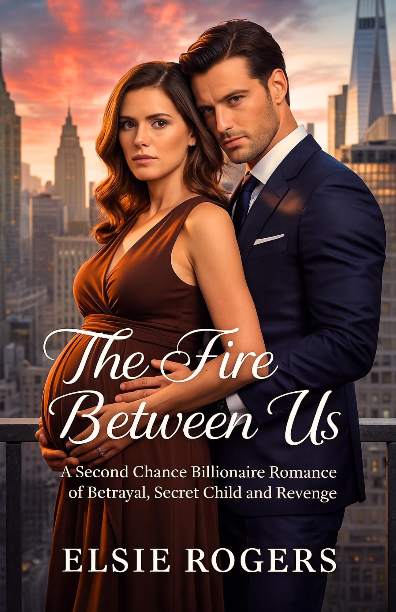The Fire Between Us: A Second Chance Billionaire Romance of Betrayal, secret Child and Revenge (Cooperate Billionaires Book 1)