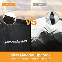 Vista 5 de Cubierta ATV impermeable de NEVERLAND resistente para todo tipo de clima, cubierta para cuatrimoto de 4 ruedas, cubierta para quad, protección UV