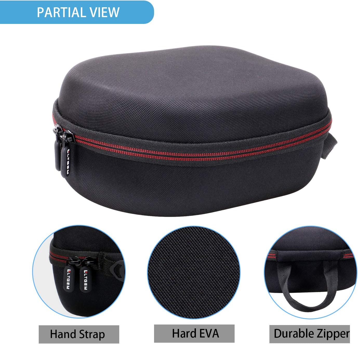 LTGEM EVA Hard Case for Logitech G Pro Gaming Headset with Pro Grade Mic PC Xbox One Game Headphone