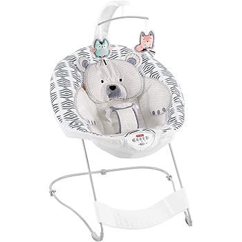 soothing savanna deluxe bouncer