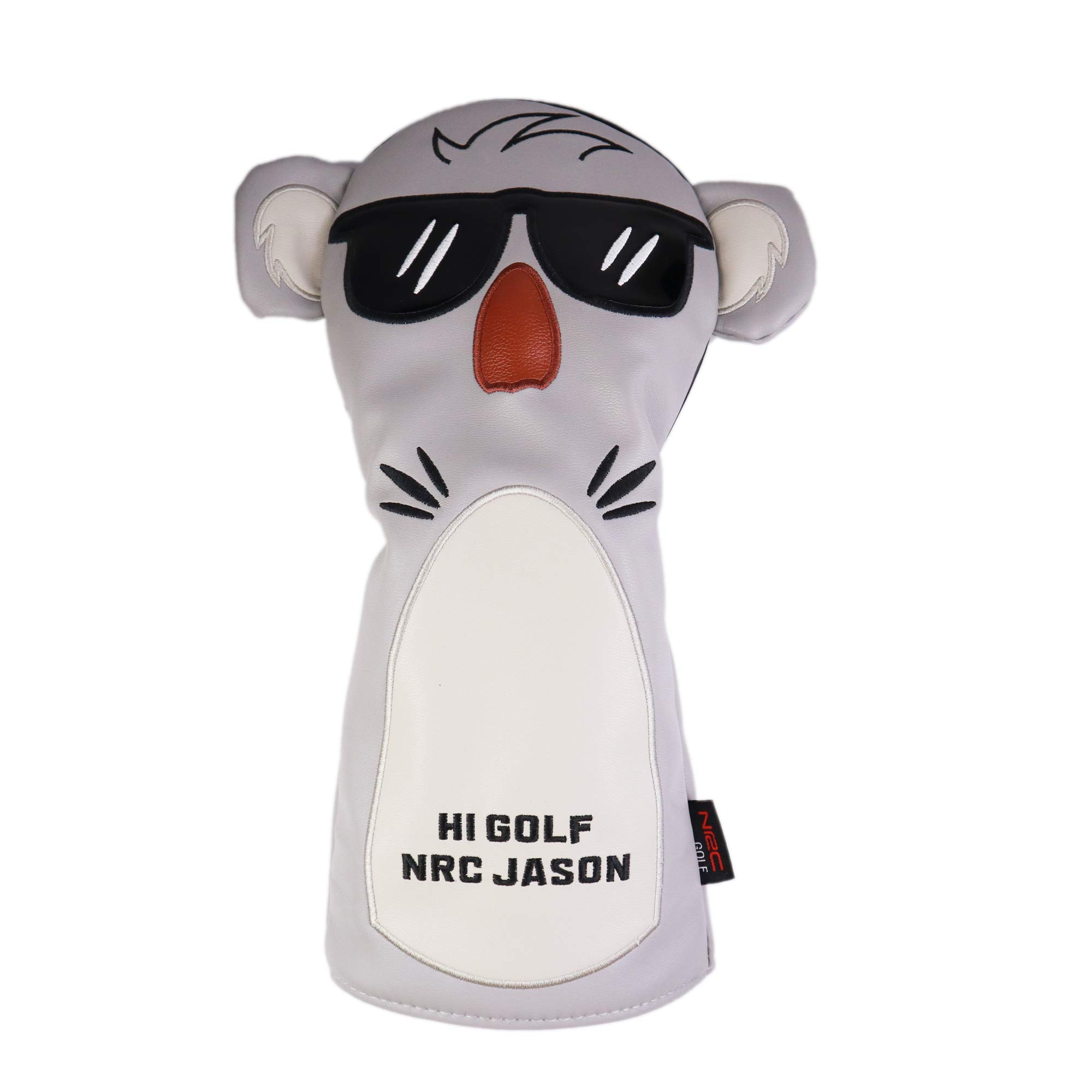 Amazon Nrc ゴルフ ヘッドカバー クラブ カバー ドライバー フェアウェイ ウッド ハイブリッド コアラ かわいい ゴルフ クラブ ヘッドカバー セット Puレザー ユニセックス Hello Nrc スポーツ アウトドア