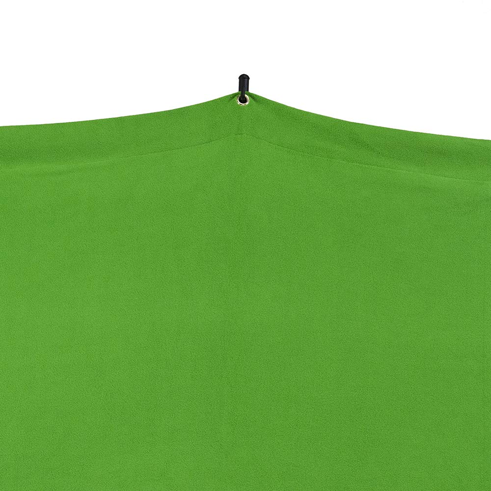 Savage Travel Backdrop Kit, Fondo Verde, Tamaño 1,52m x 2,13m, Telón de Fondo para Fotografía con Soporte de Aluminio, Bolsa de Transporte con Correa para el Hombro