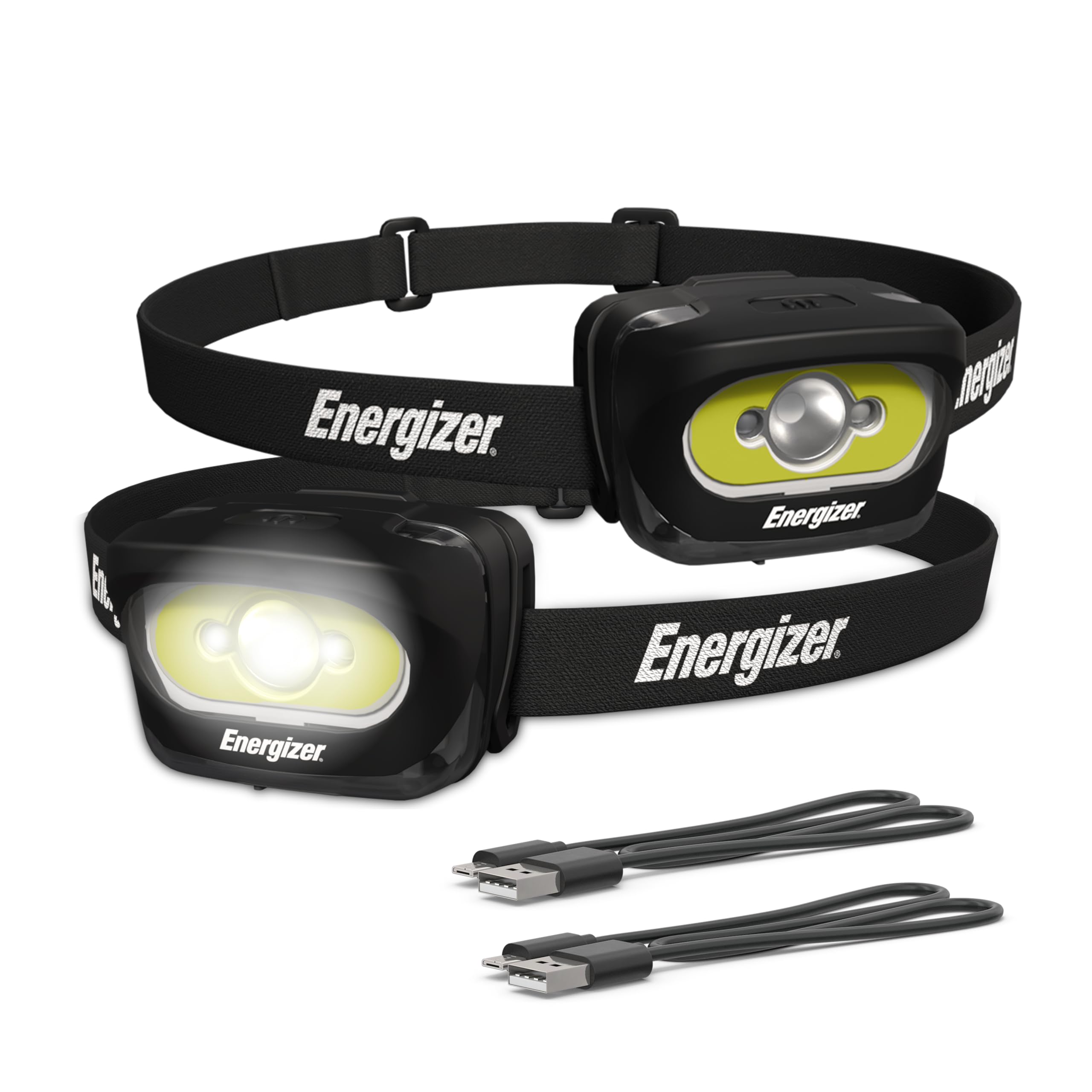 Energizer LED Rechargeable Headlamp 2-Pack