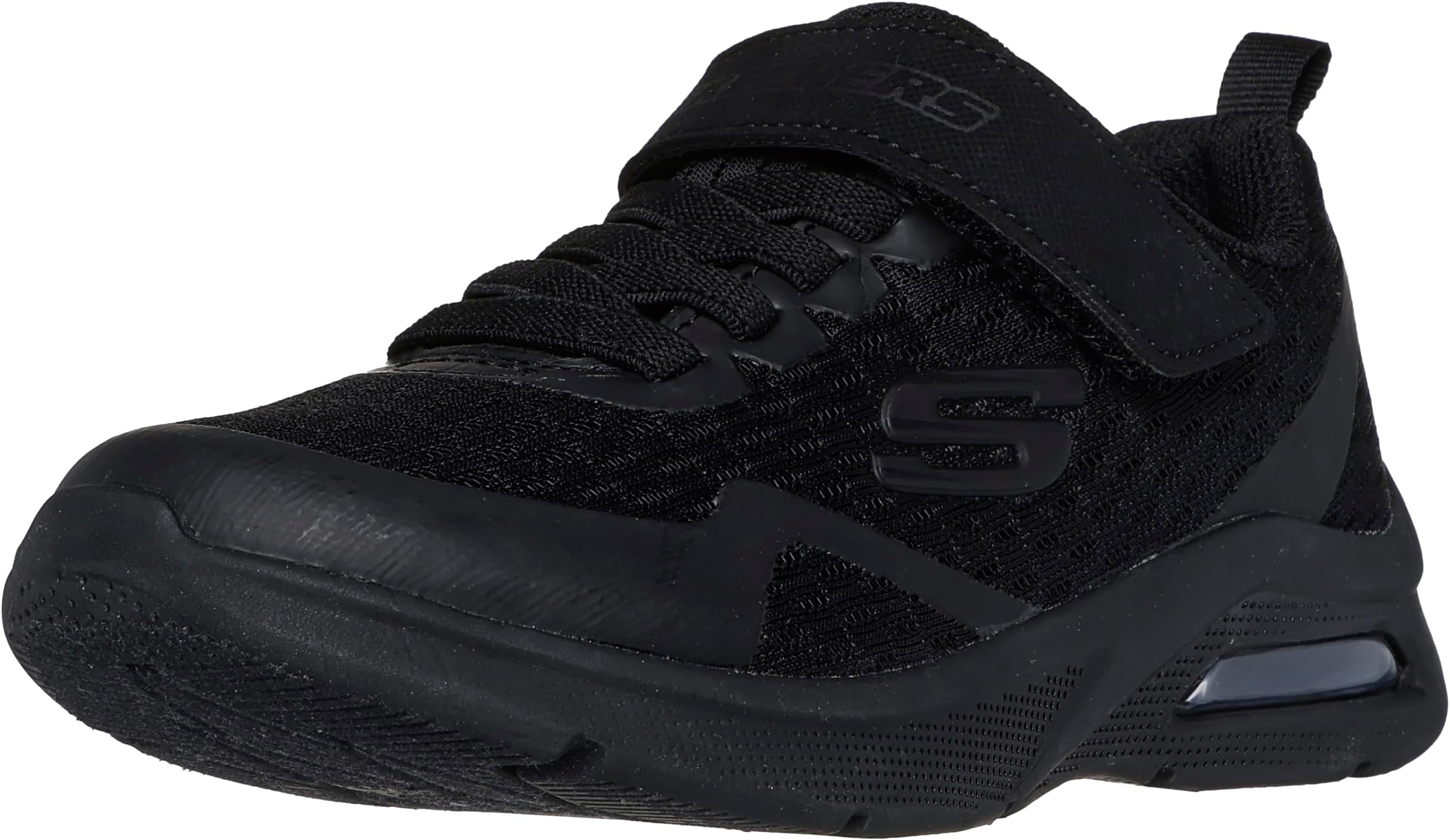 Boy's Microspec Max - Torvix Sneaker Sneaker, Black/Black, 4 Big Kid
